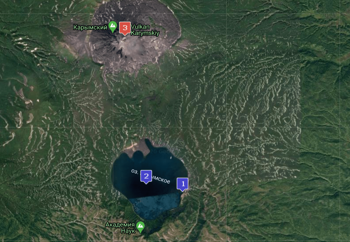 Прогноз погоды вулкан Карымский на вершине Камчатка 